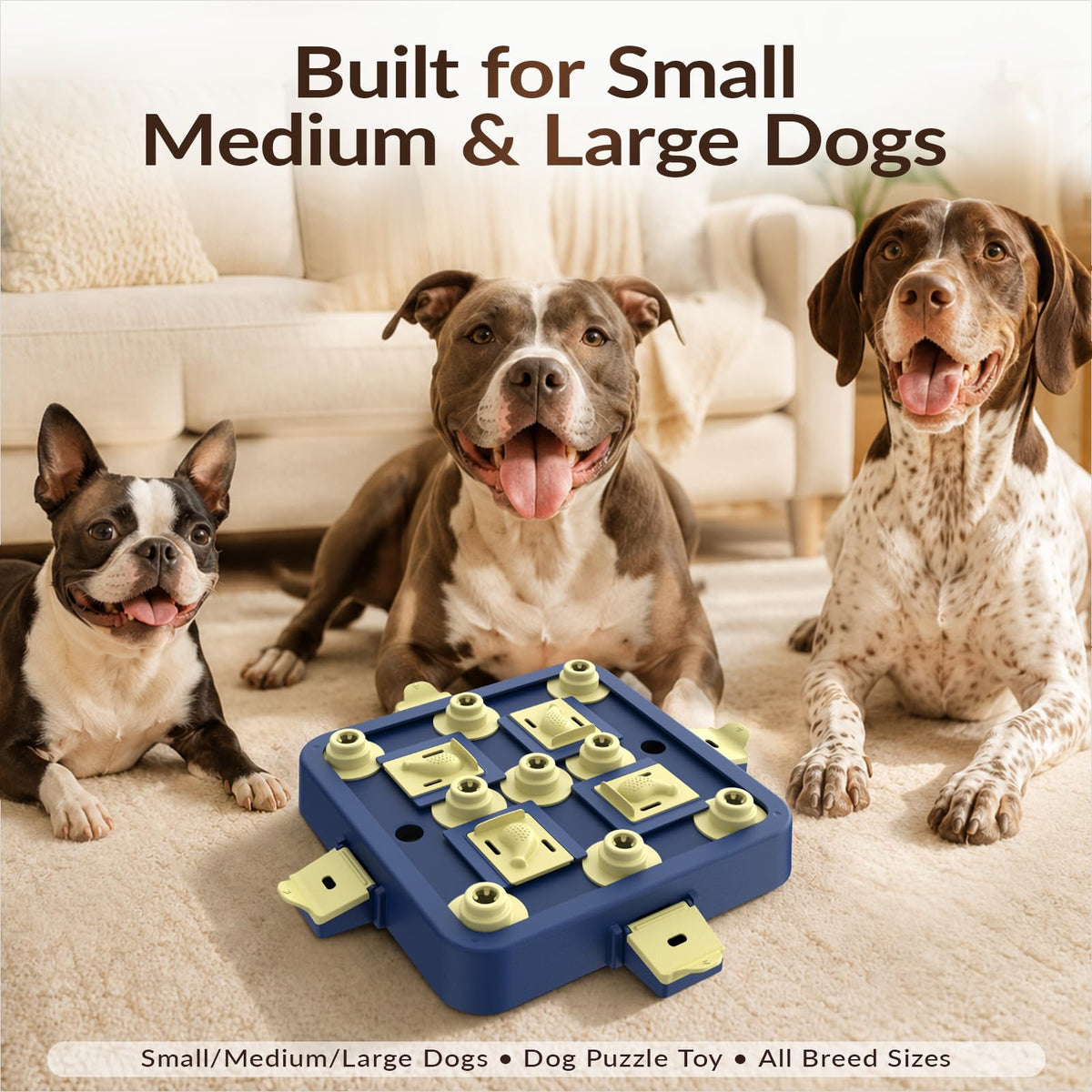 Dog Chess Puzzle Toy 3-Levels Y676091