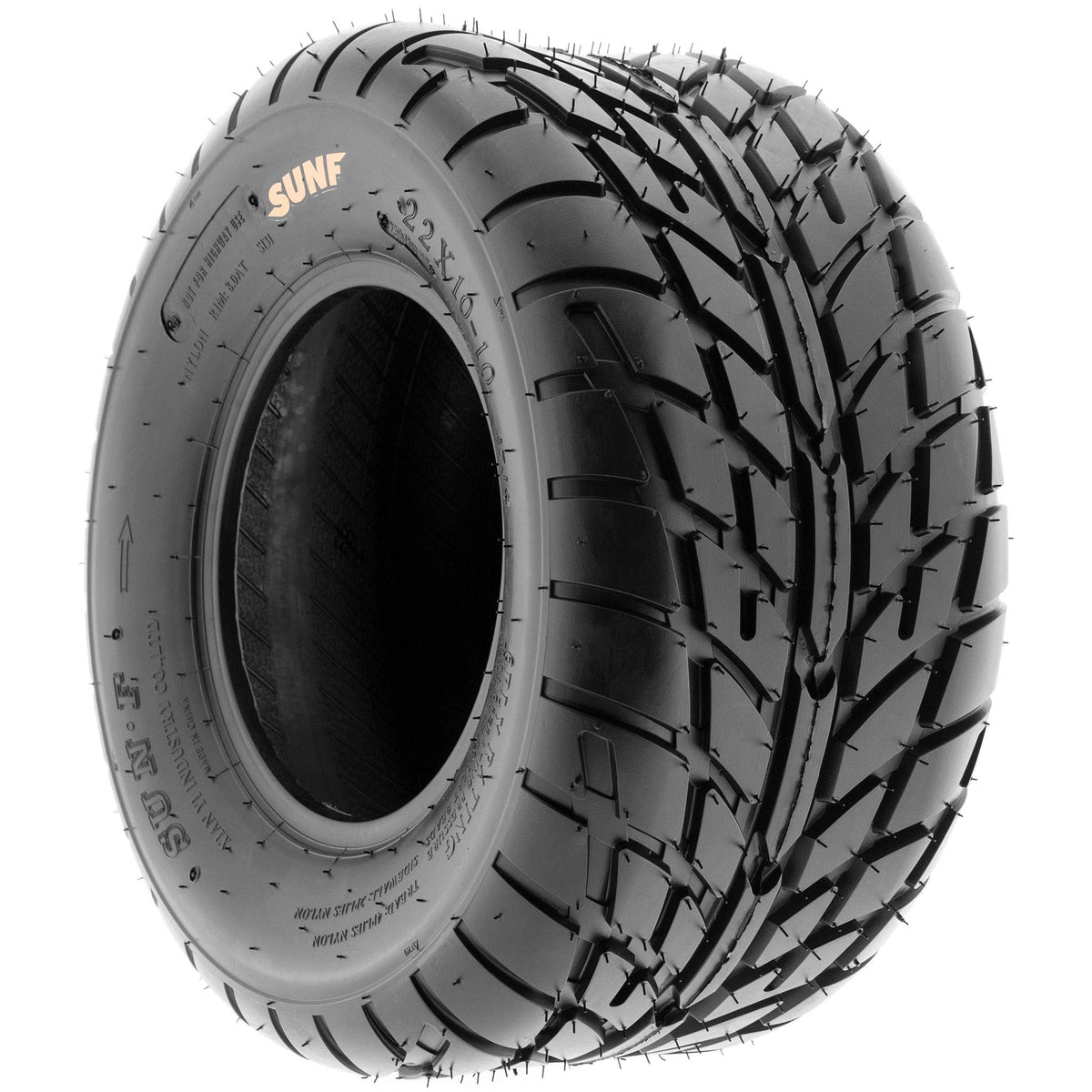 Set of 4 ATV UTV Tires 19x6-10 Front & 18x9.5-8 Rear Tubeless J455740