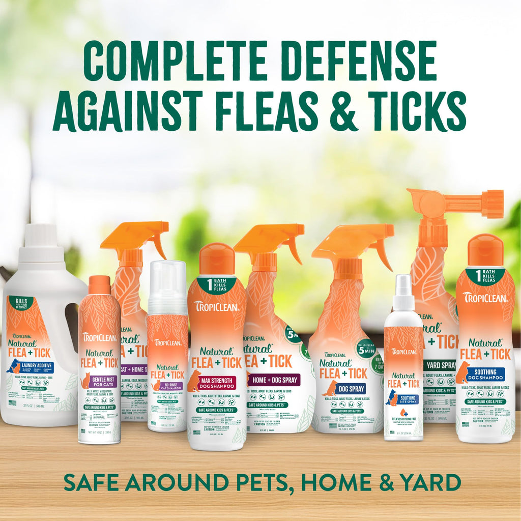 Waterless Flea and Tick Shampoo for Cats 7.4oz K78137
