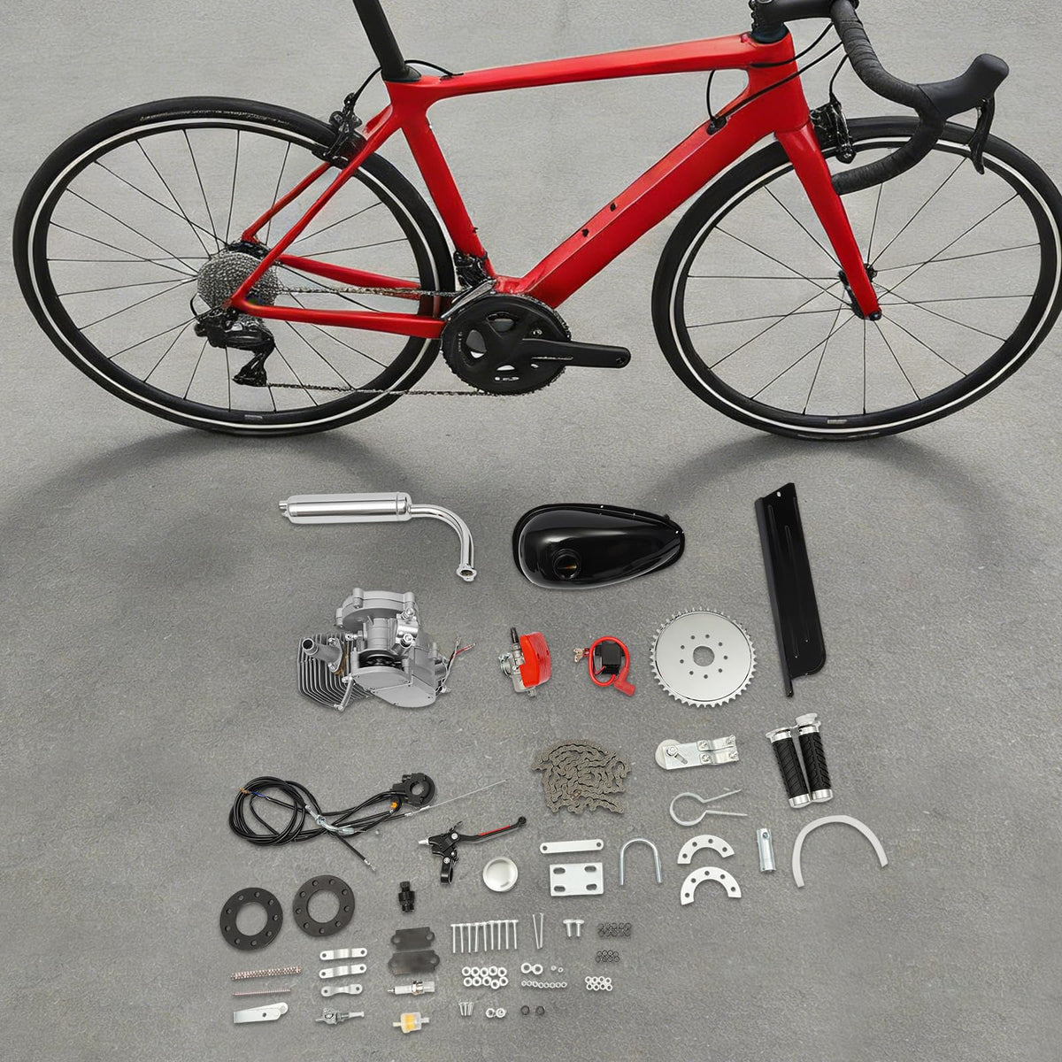 100CC 2 Stroke Bicycle Motor Kit X693