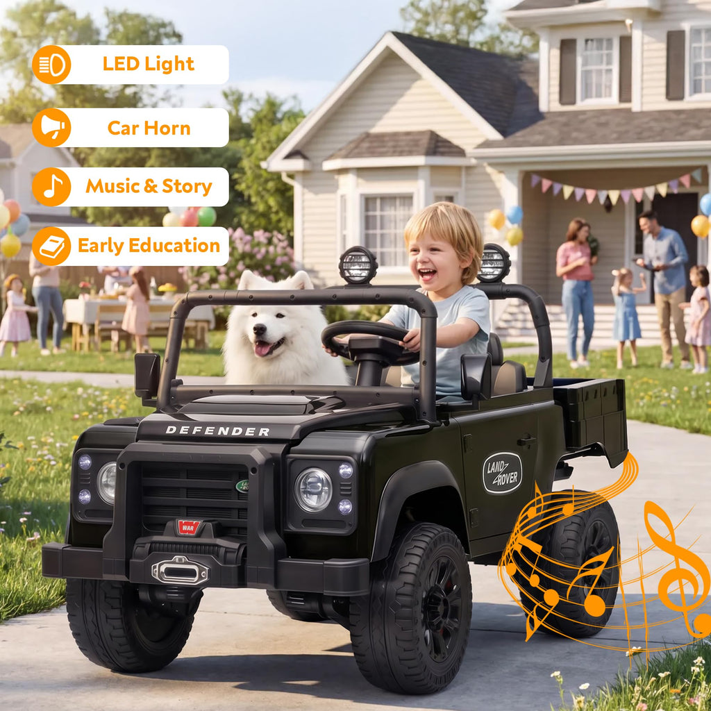 Black 24V Ride On Dump Truck V21193