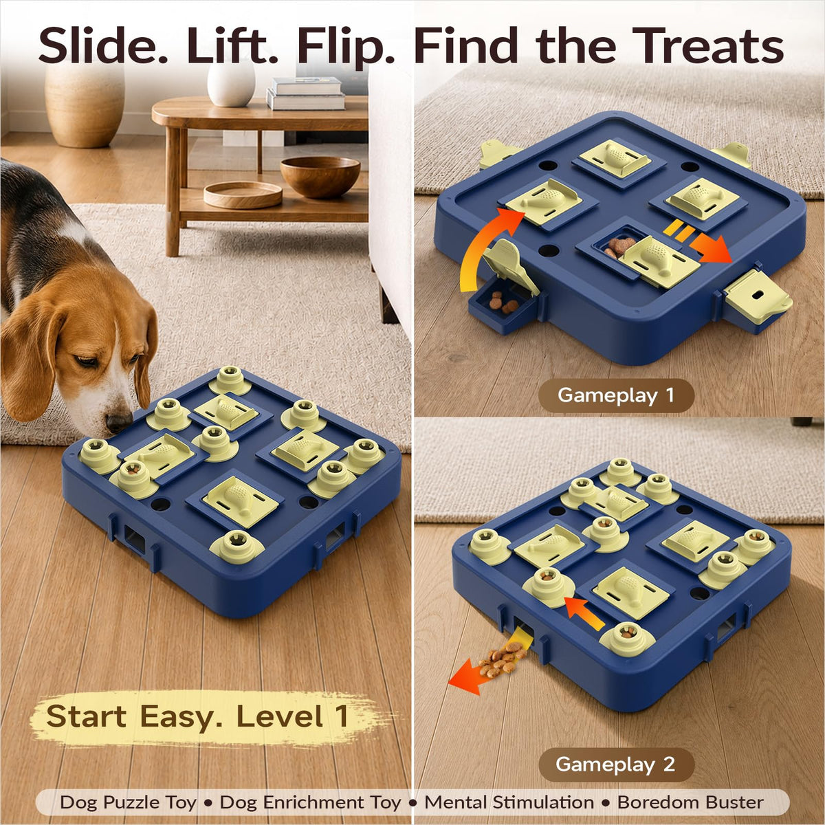 Dog Chess Puzzle Toy 3-Levels Y676091