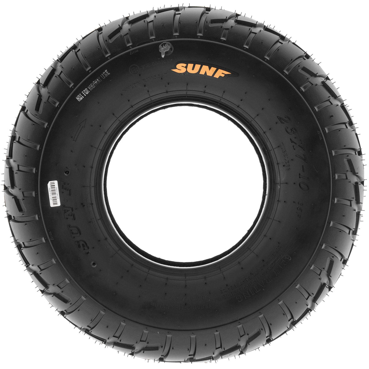 Set of 4 ATV UTV Tires 19x6-10 Front & 18x9.5-8 Rear Tubeless J455740