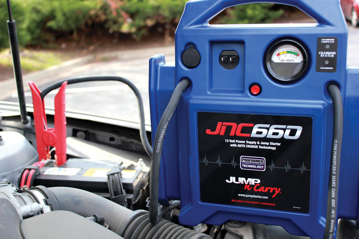 1700 Peak Amp 12 Volt Jump Starter and 20 Amp Smart Battery Charger H58578