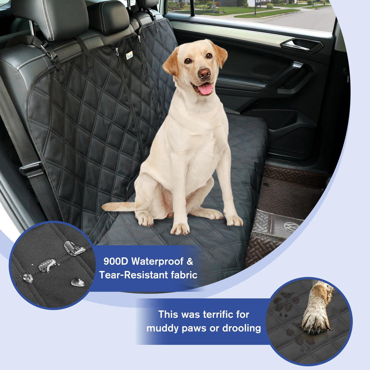 900D Oxford Waterproof Car Seat Cover A88285