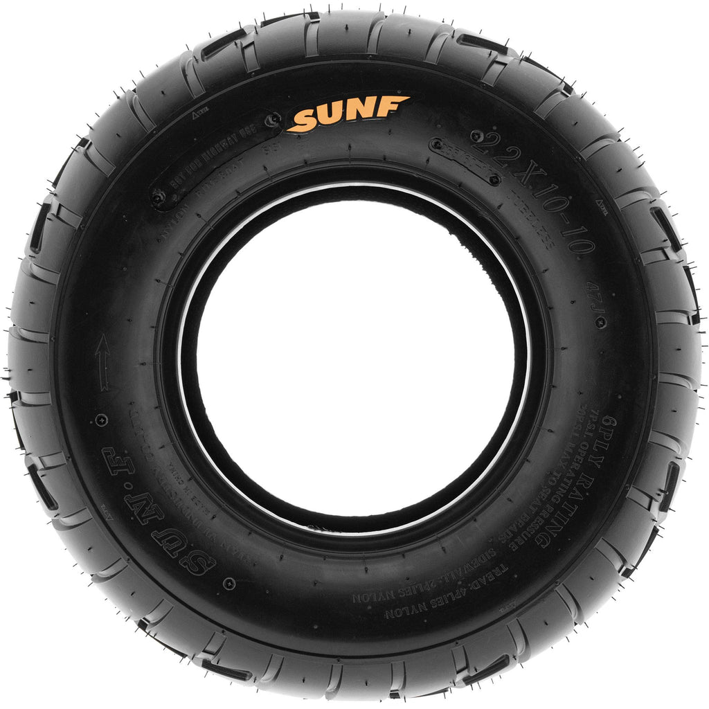 Set of 4 ATV UTV Tires 19x6-10 Front & 18x9.5-8 Rear Tubeless J455740