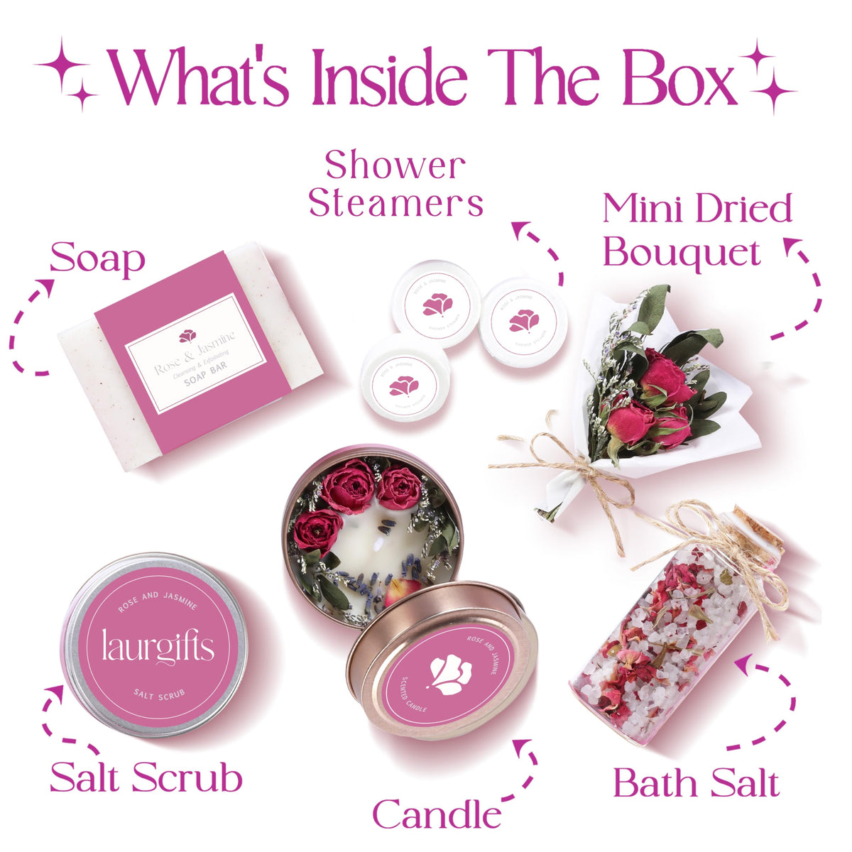 Rose & Jasmine Spa Gift Set A71540