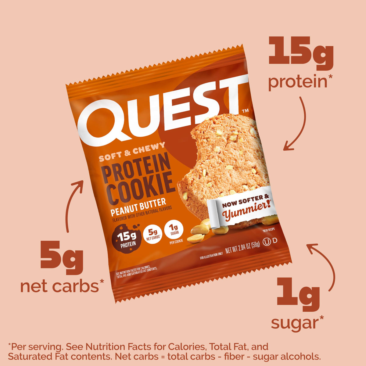 Peanut Butter Protein Cookie 12 Count Z87934