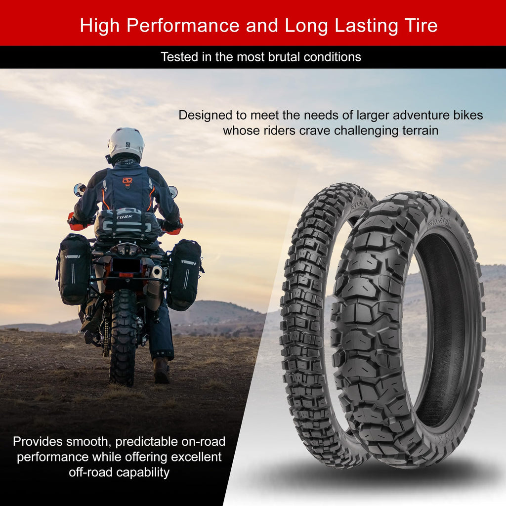 150/70B-17 Adventure Motorcycle Tire G110257
