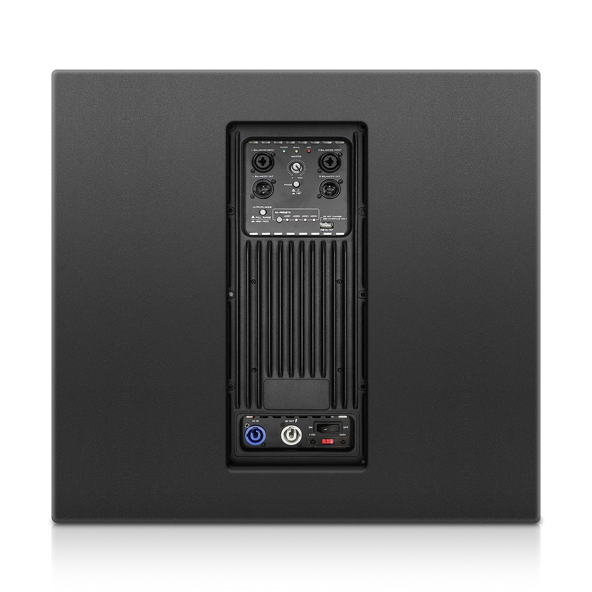 Black 18” 1600W Powered Line Array Subwoofer S8068