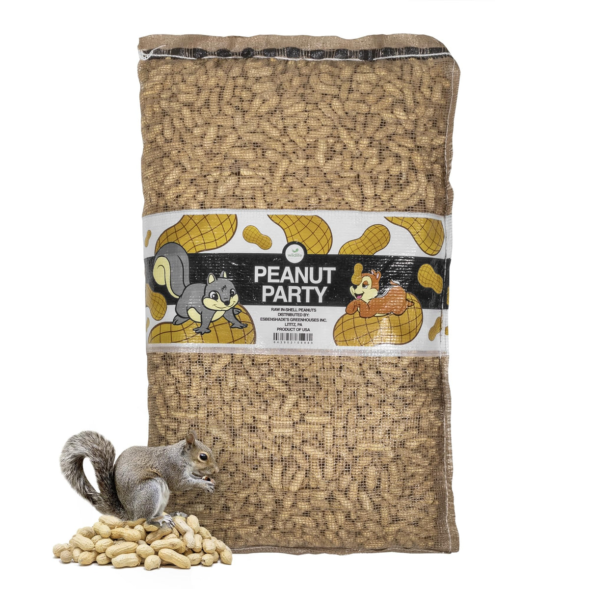 Raw In-Shell Peanuts Wildlife Food 25lb X4254