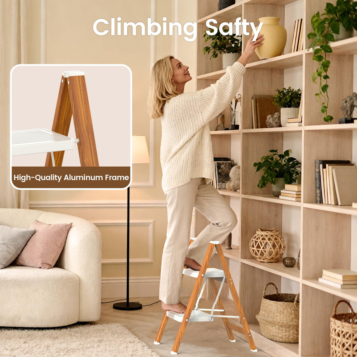 Aluminum 2 Step Ladder P512