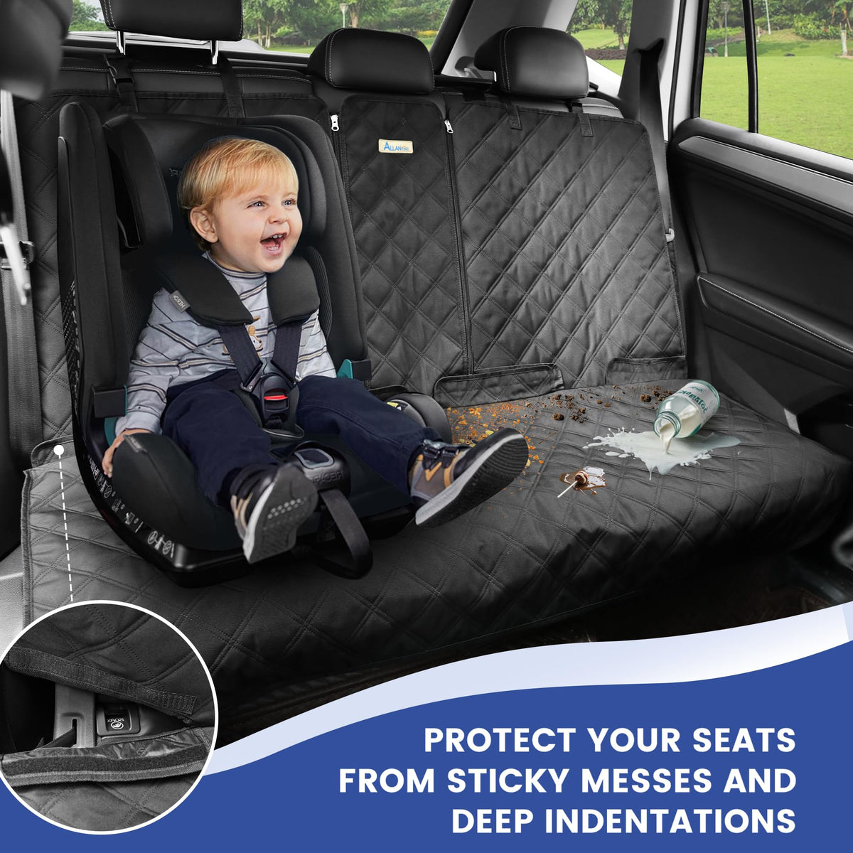 900D Oxford Waterproof Car Seat Cover A88285