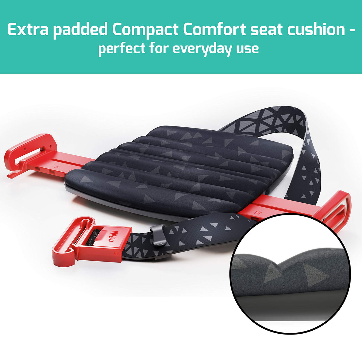 Charcoal Grey Backless Booster Seat T77837