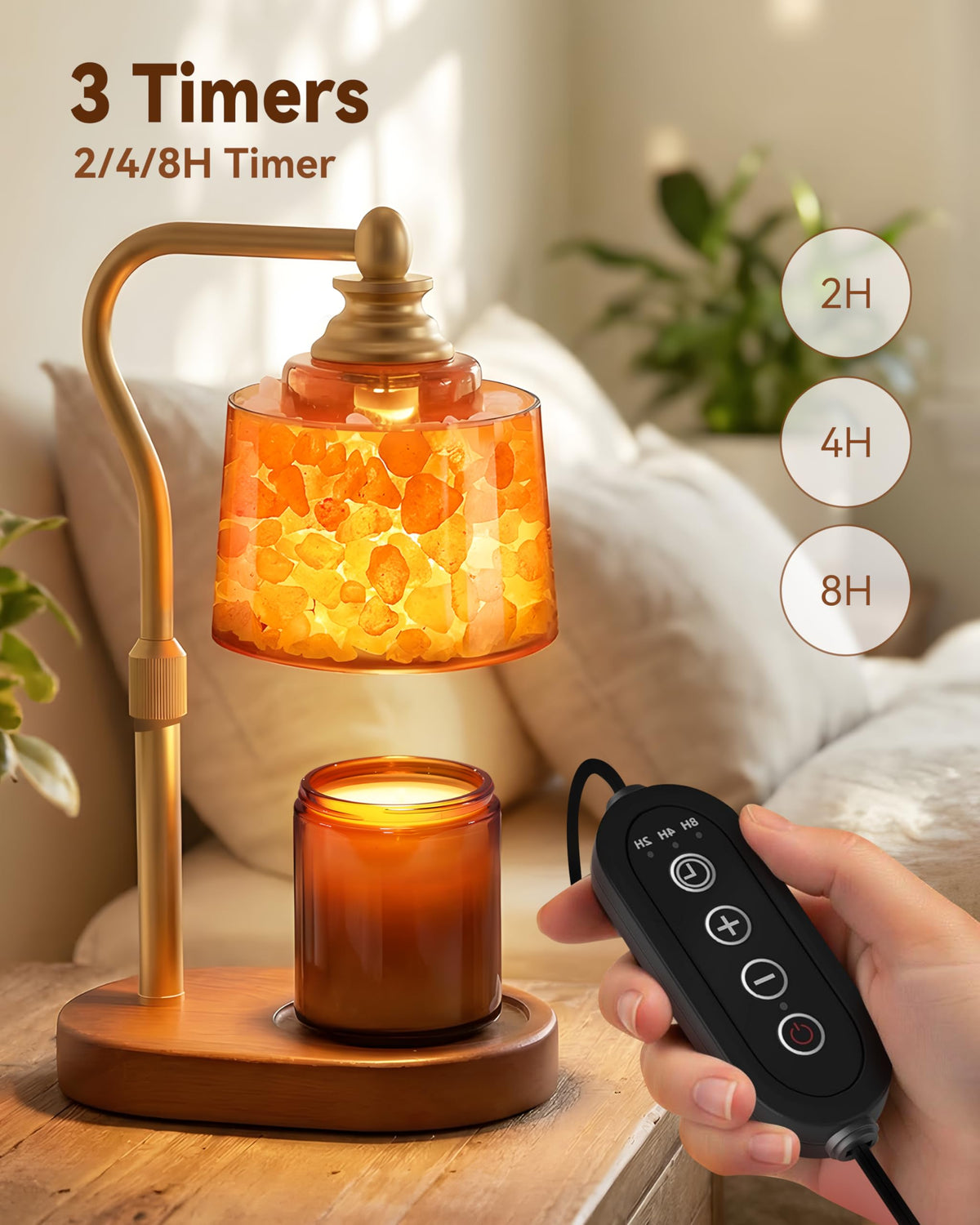 3-in-1 Candle Warmer Lamp F338