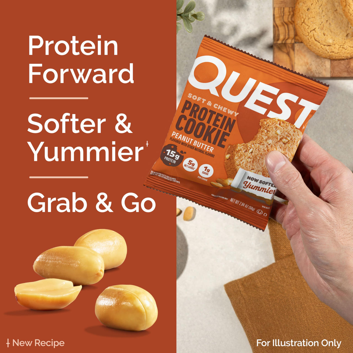 Peanut Butter Protein Cookie 12 Count Z87934