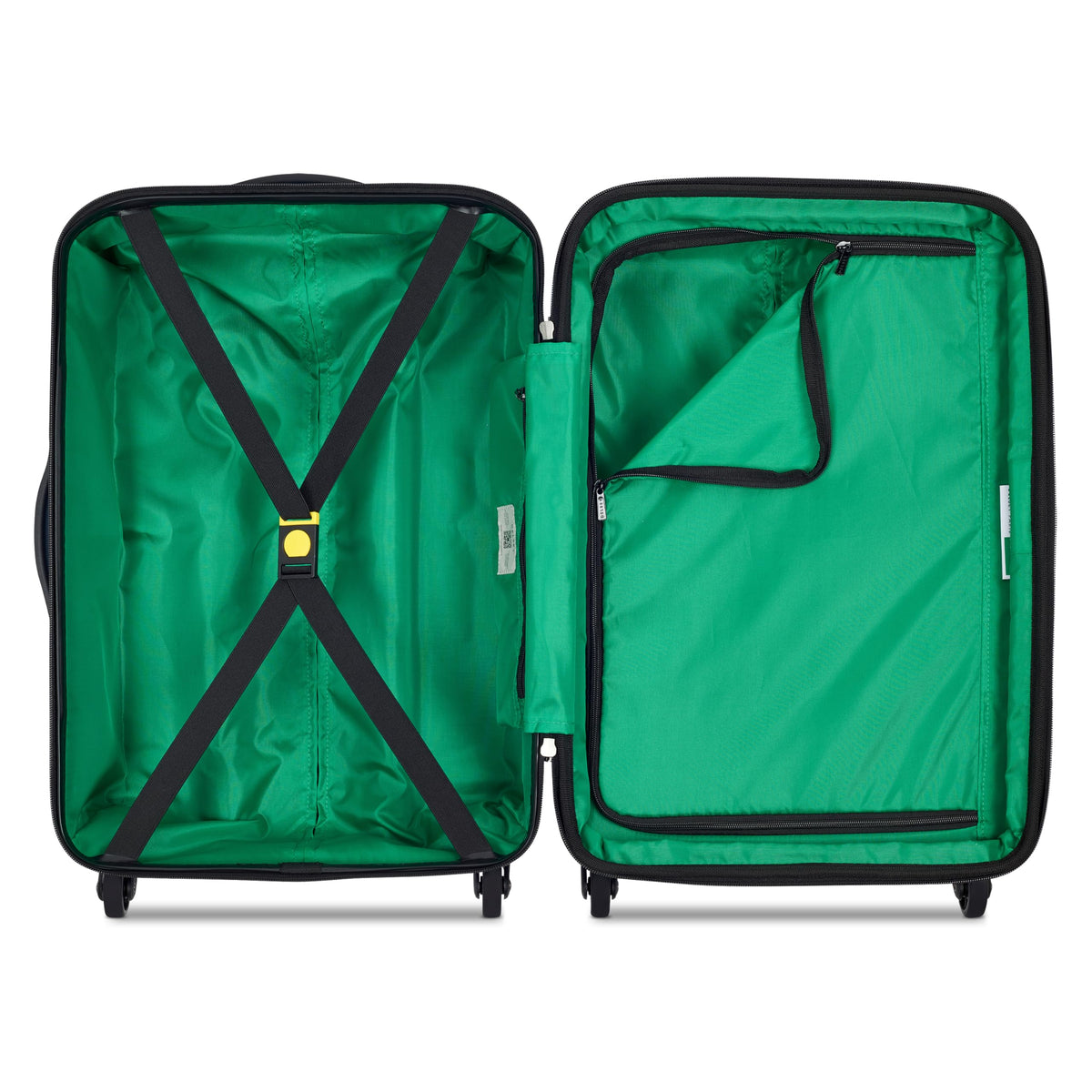 Green Carry-On 20 Inch Hardside Expandable Luggage with Spinner Wheels J860