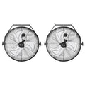 20 Inch 3 Speed Black Wall-Mount Fan S50004