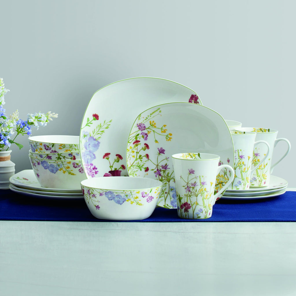 16-Piece Bone China Dinnerware Set Service for 4 S998