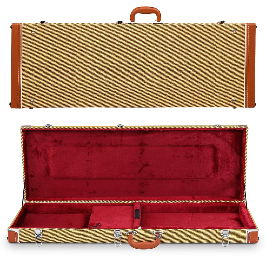 39-Inch Wooden Hard Shell Electric Guitar Case W5911