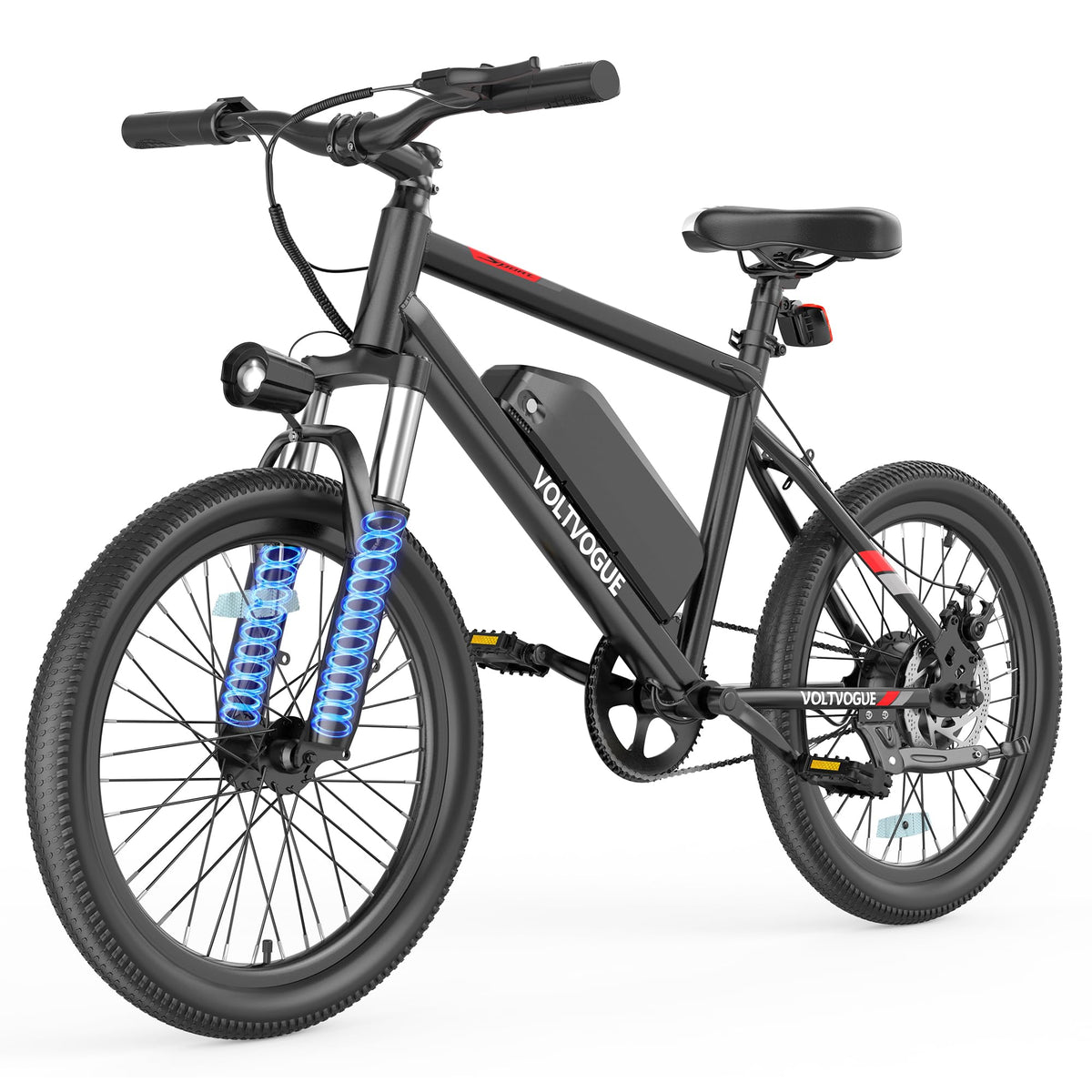 48V 1000W Peak Motor 22 mph 20Inch Fat Tires Electric E-Bike N10367