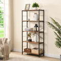 5 Tier Bookshelf with Coffee Shelves U214372