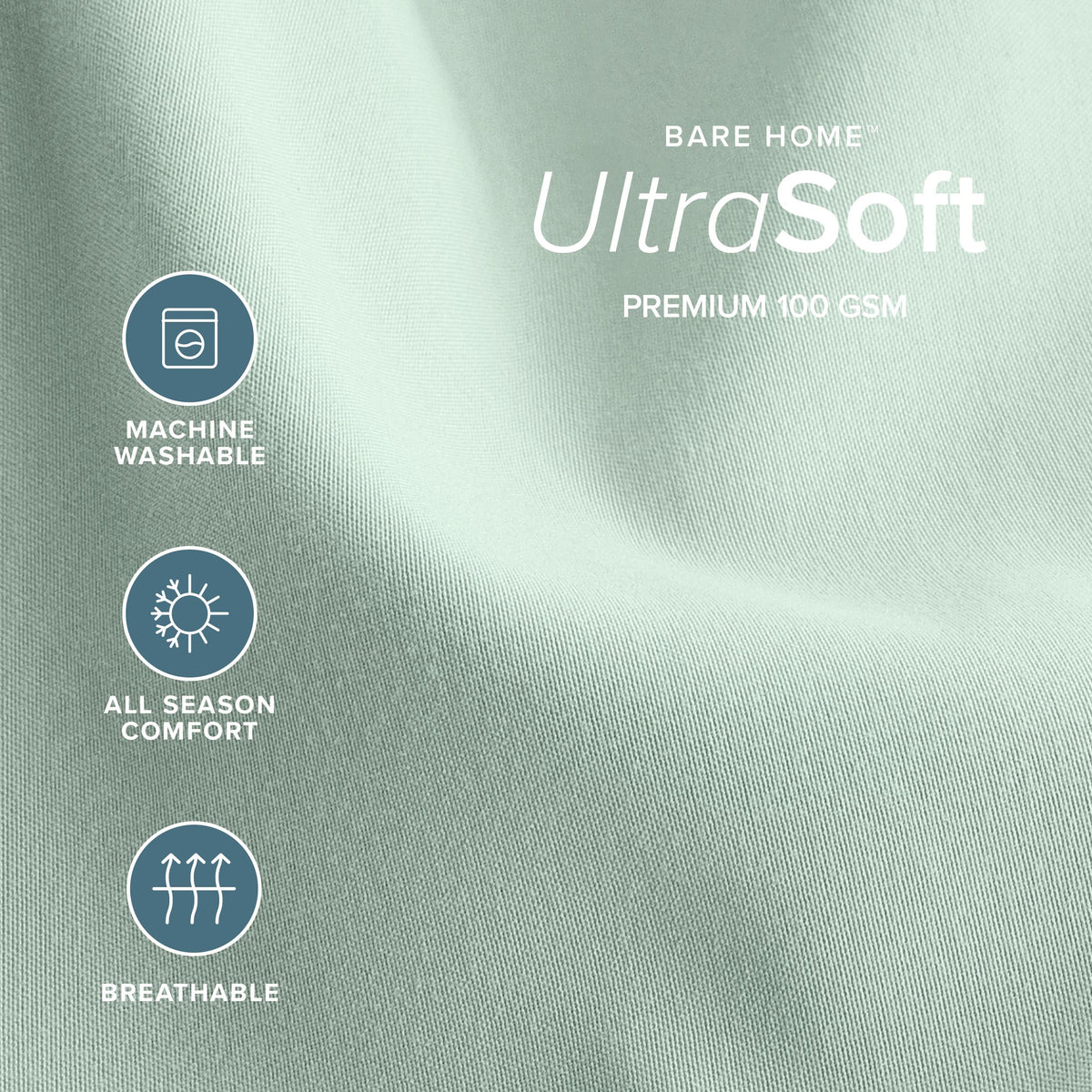 3-Pack Ultra-Soft Microfiber Fitted Crib Sheet Q259