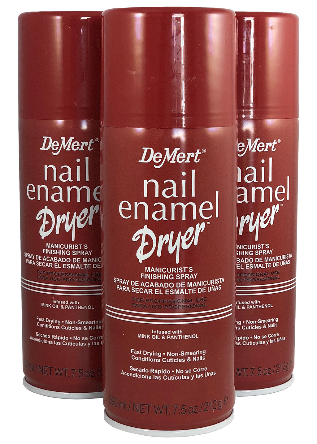 Nail Enamel Dryer Spray 7.5 Ounce Pack of 3 V28808