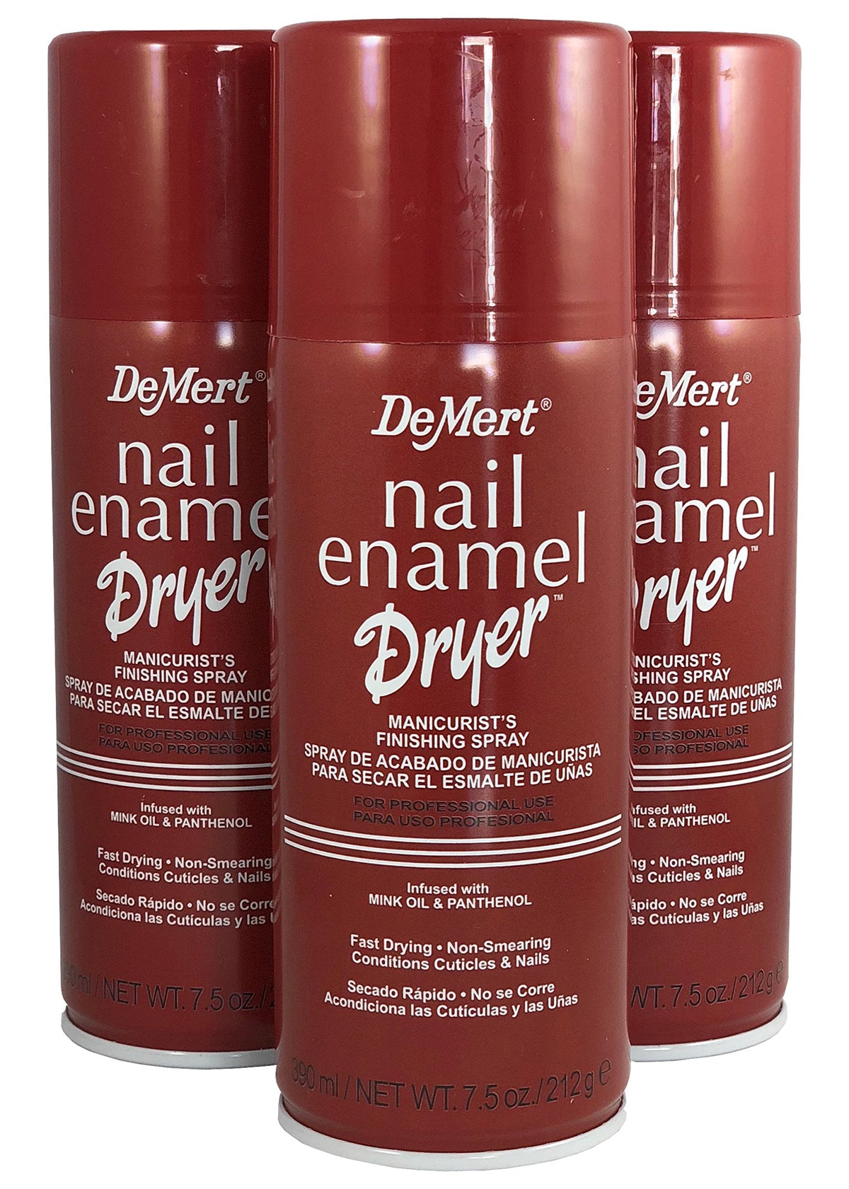Nail Enamel Dryer Spray 7.5 Ounce Pack of 3 V28808
