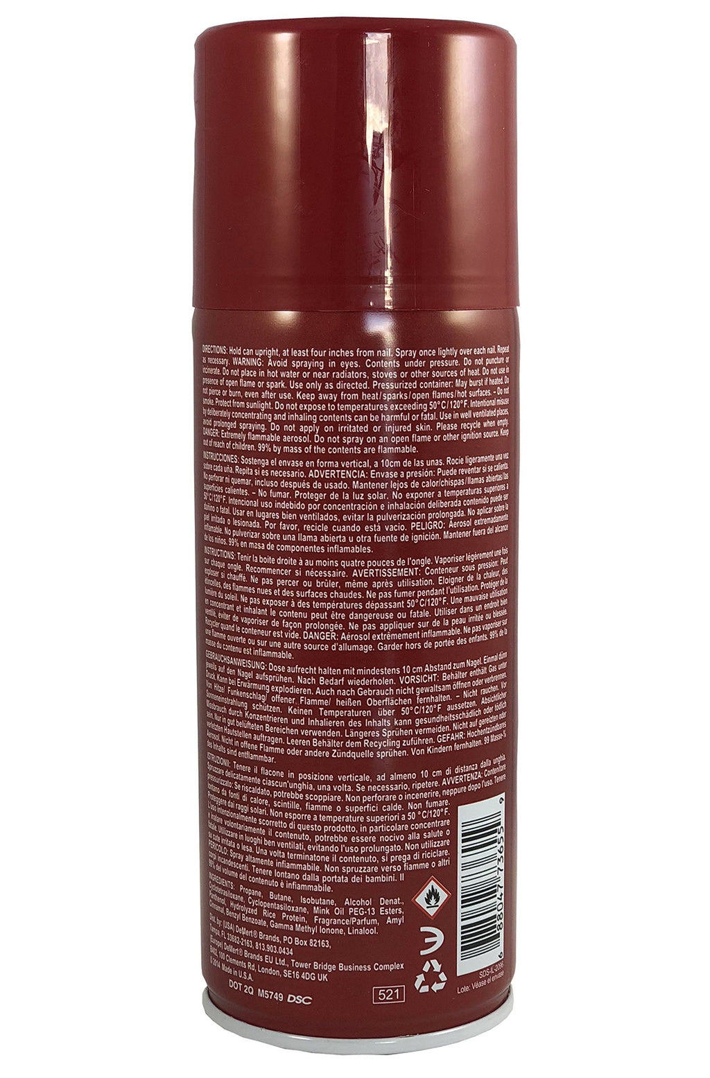 Nail Enamel Dryer Spray 7.5 Ounce Pack of 3 V28808