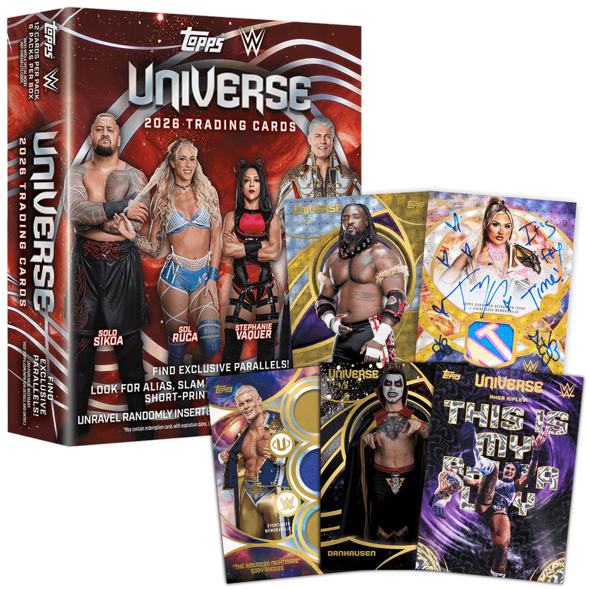 2026 Topps Universe WWE Mega Box T709930