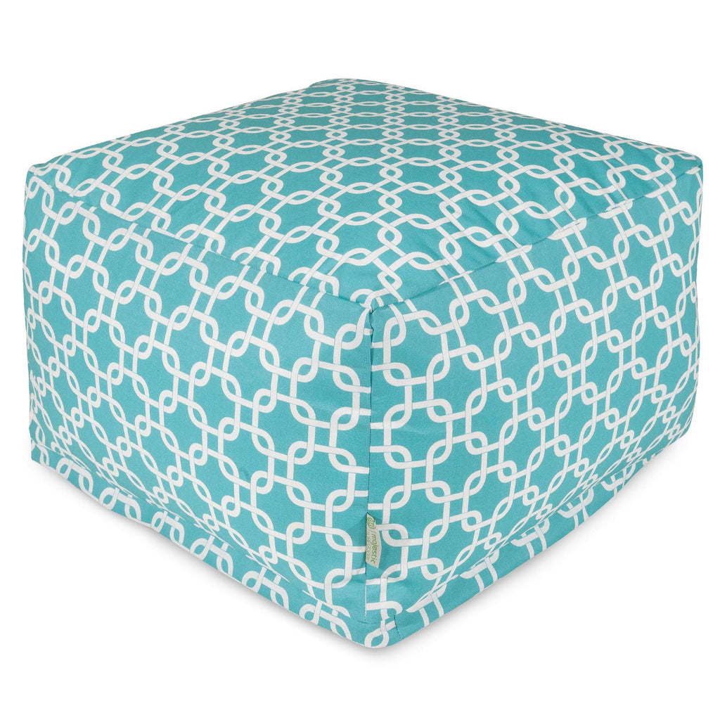 Teal Ottoman W8900
